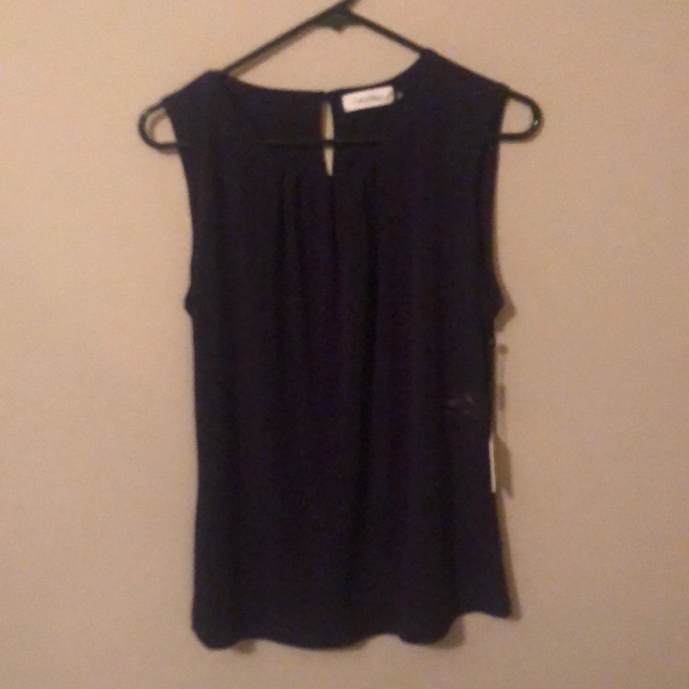 Silly Calvin Klein shell, purple